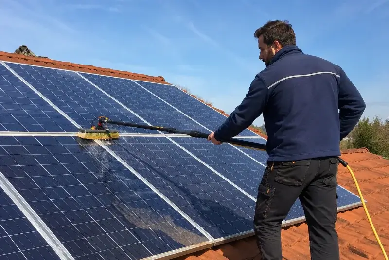 Nettoyage et entretien de panneaux solaires à Grignan